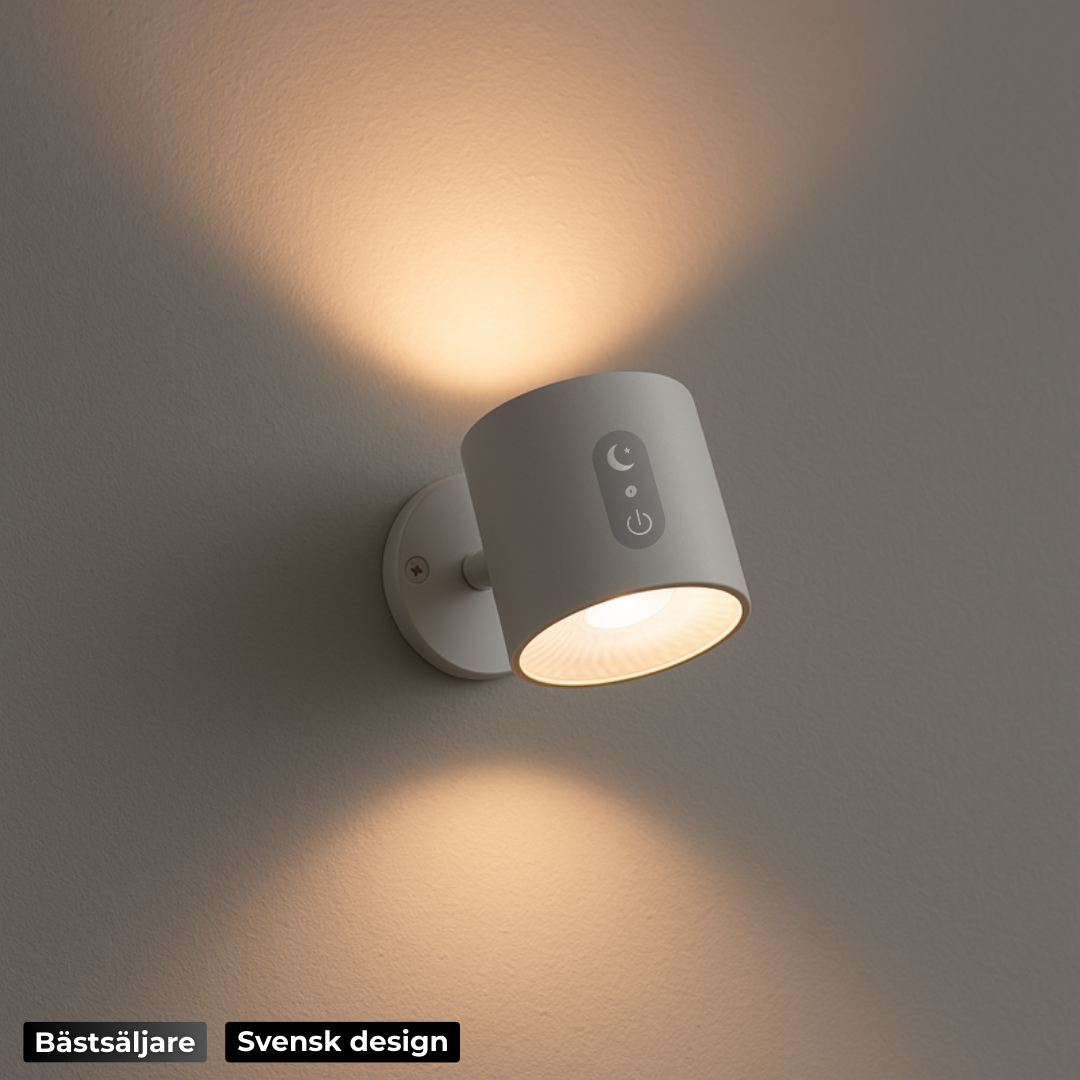 Milo™ – Premium trådlös vägglampa